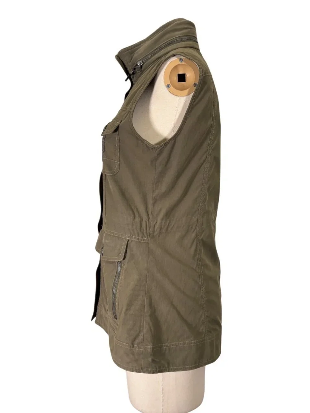 Kuhl Womens Rekon Cavas Utility Zip Up Vest Size Small - Picture 5 of 10